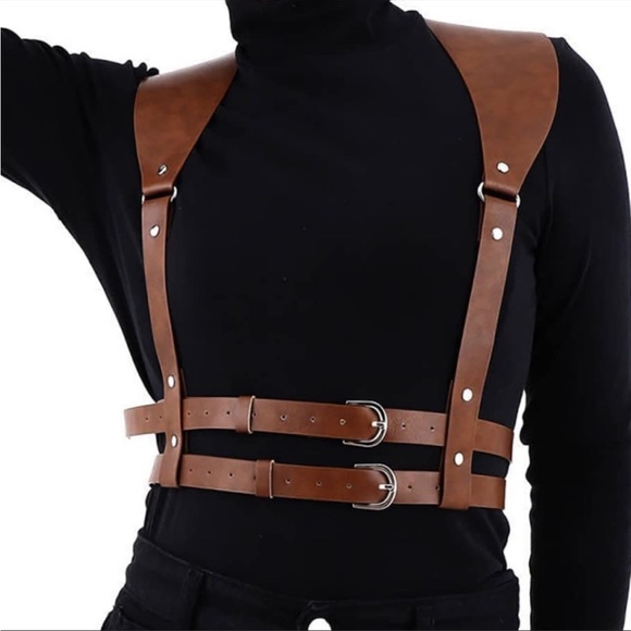 - Leather Shoulder Belt Harness *NEW* main image 5